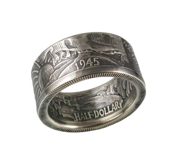 1945 Silver peso Ring