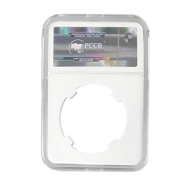 Transparent Plastic Coin Holder PCCB Professional Coin Display