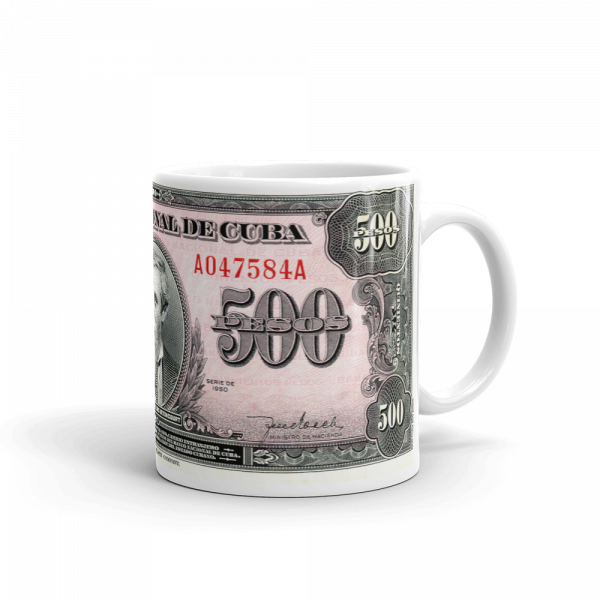 Taza de cambio – 500 pesos – 1950